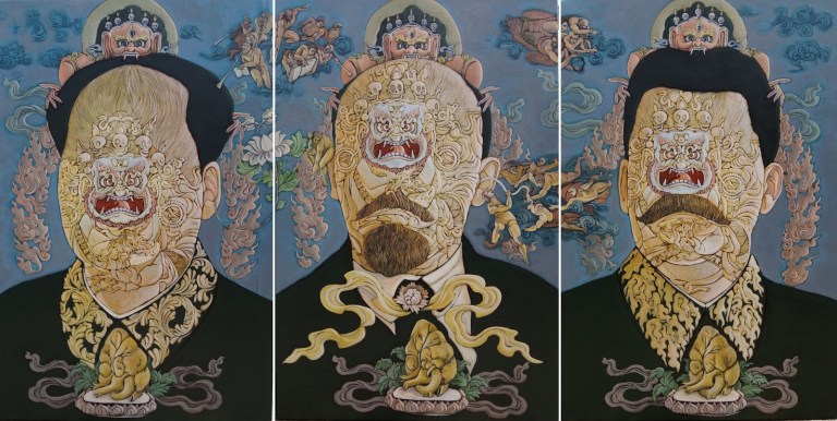 Red Mouth &amp; yellow Heart